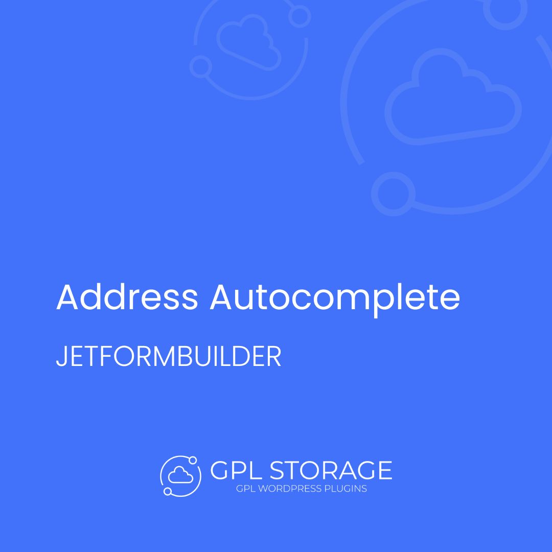 Address Autocomplete-JETFORMBUILDER GPL Download