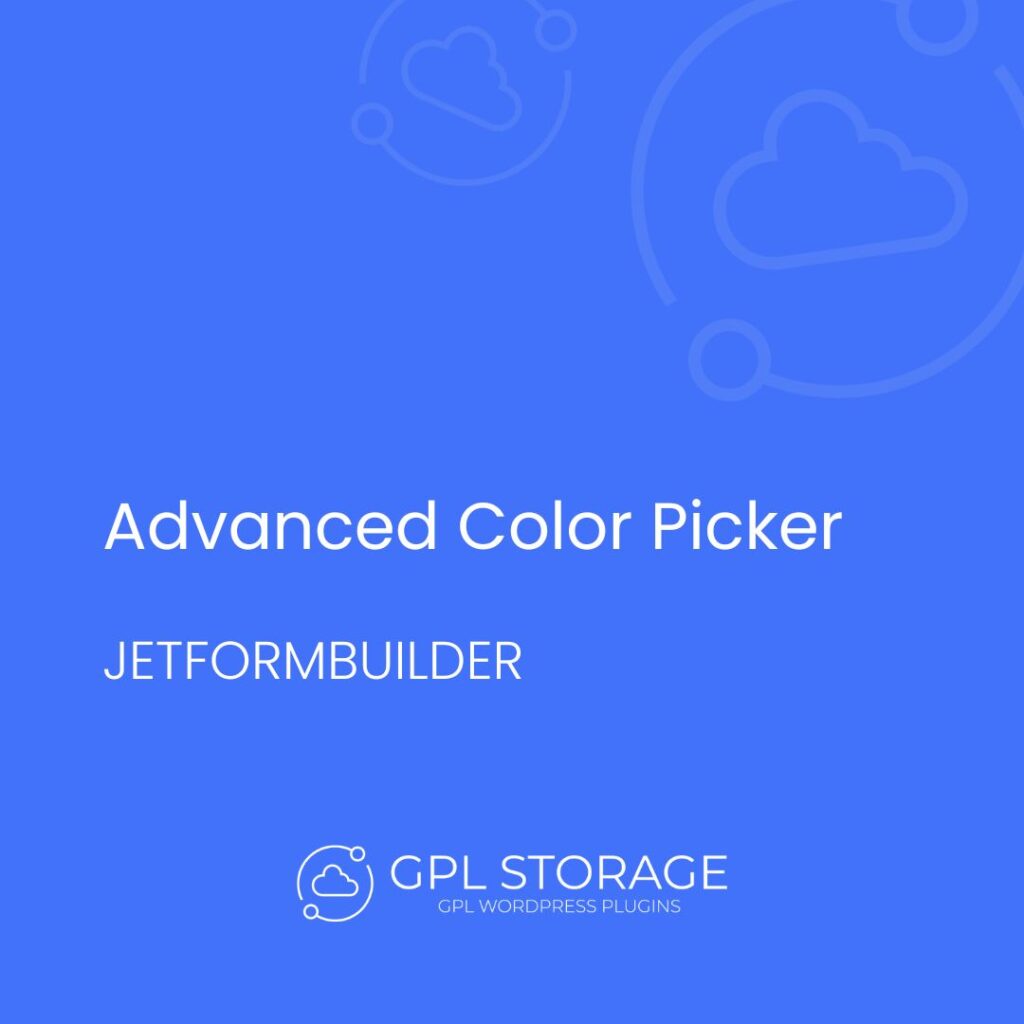 Advanced Color Picker-JETFORMBUILDER GPL Download