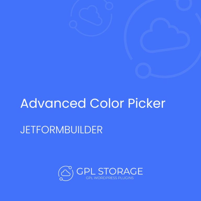 JetFormBuilder Advanced Color Picker