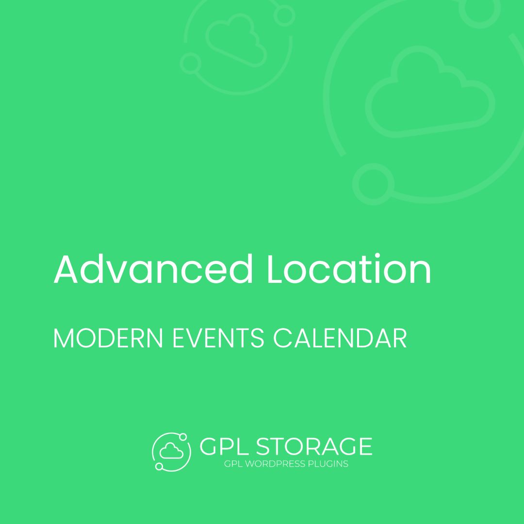 Advanced Location-MODERN EVENTS CALENDAR GPL Download