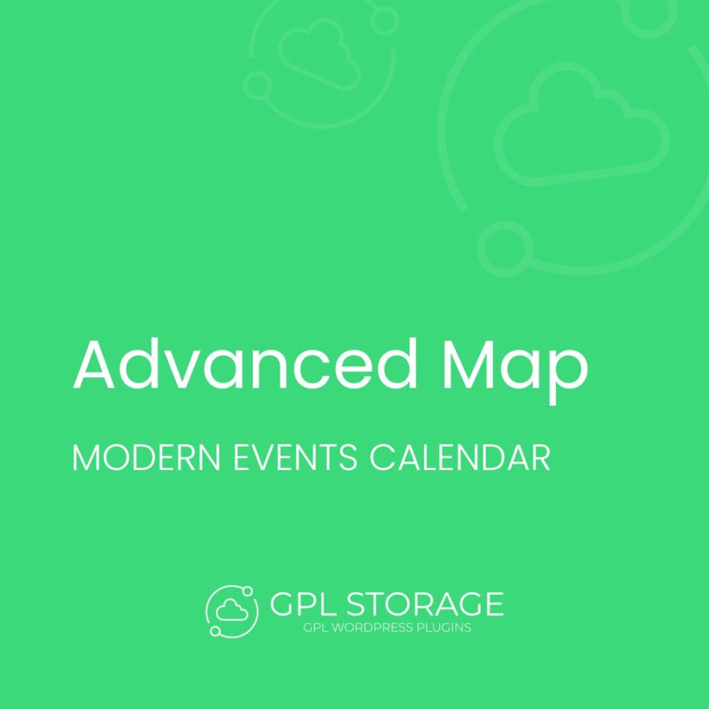 Advanced Map-MODERN EVENTS CALENDAR GPL Download