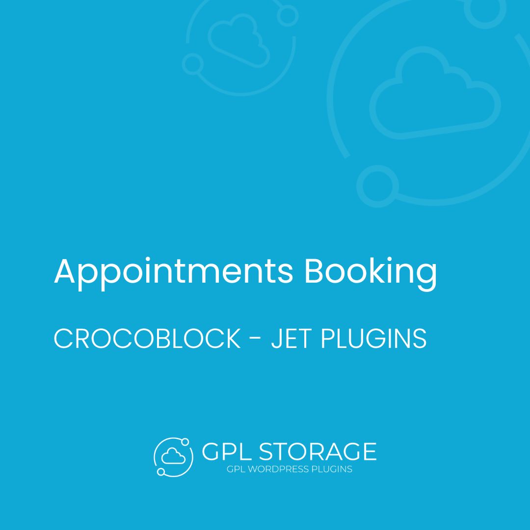 Appointments Booking-CROCOBLOCK - JET PLUGINS GPL Download