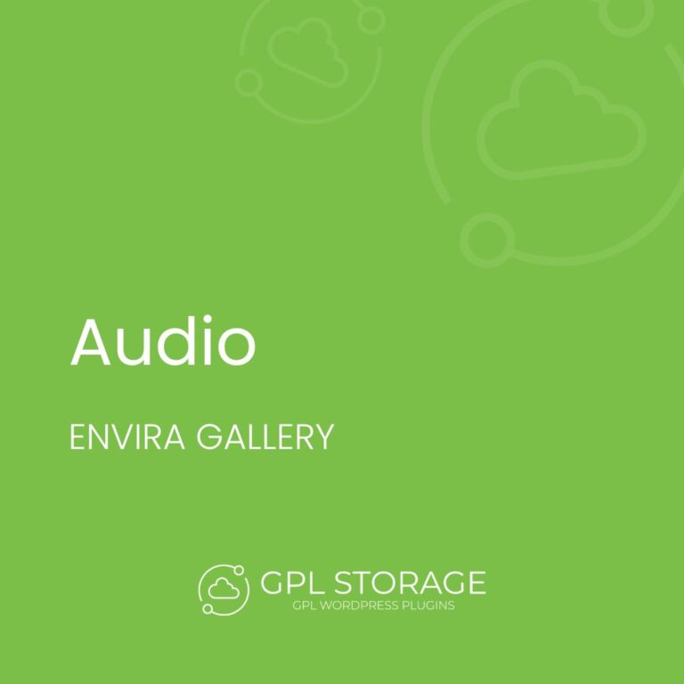 Envira Gallery - Audio Addon