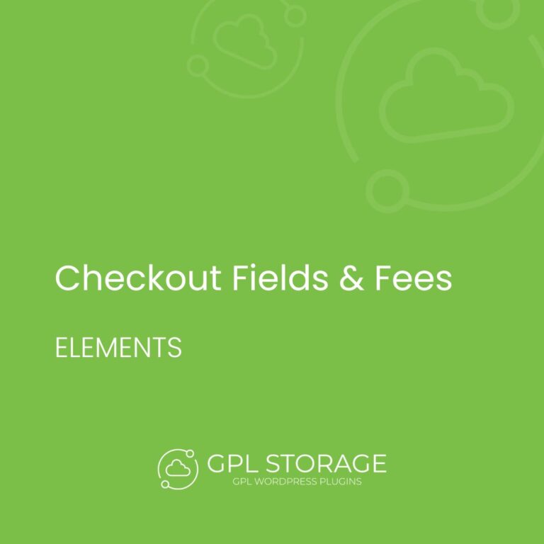 WooCommerce Checkout Fields & Fees