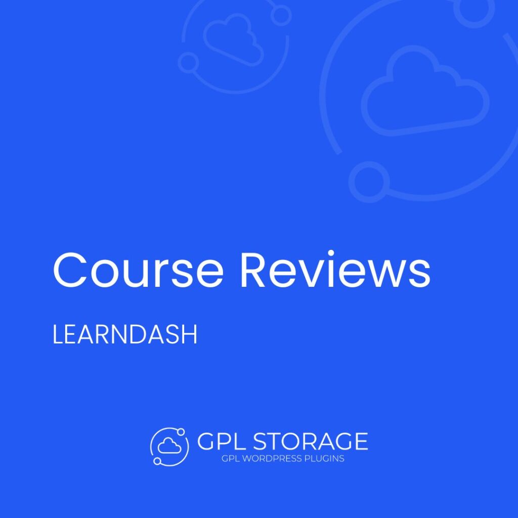 Course Reviews-LEARNDASH GPL Download