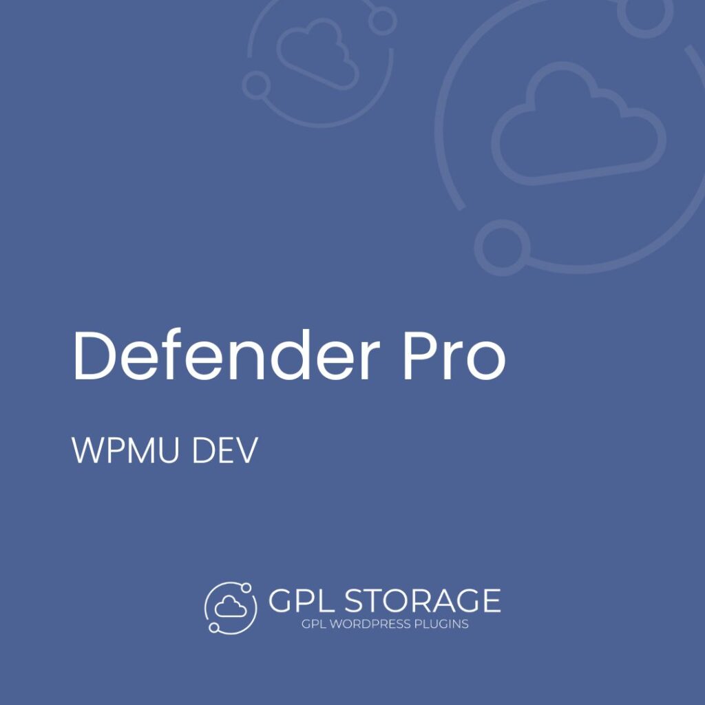 Defender Pro- WPMU DEV GPL Download