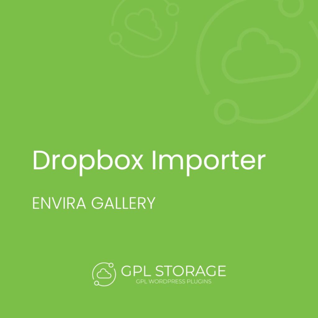 Dropbox Importer- ENVIRA GALLERY GPL Download