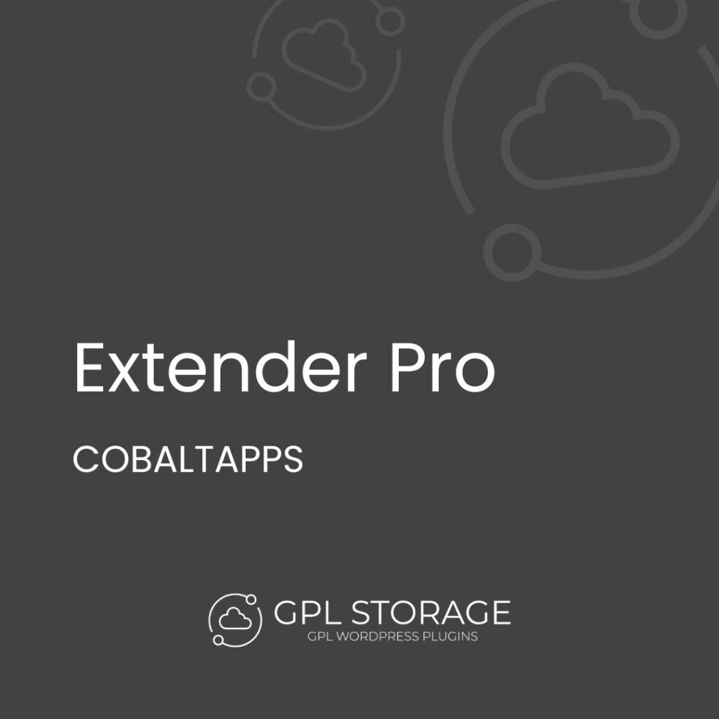 Extender Pro- COBALT APPS GPL Download