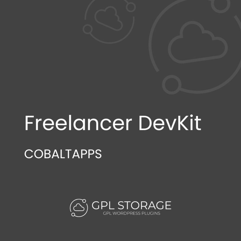 Freelancer Devkit- COBALT APPS GPL Download