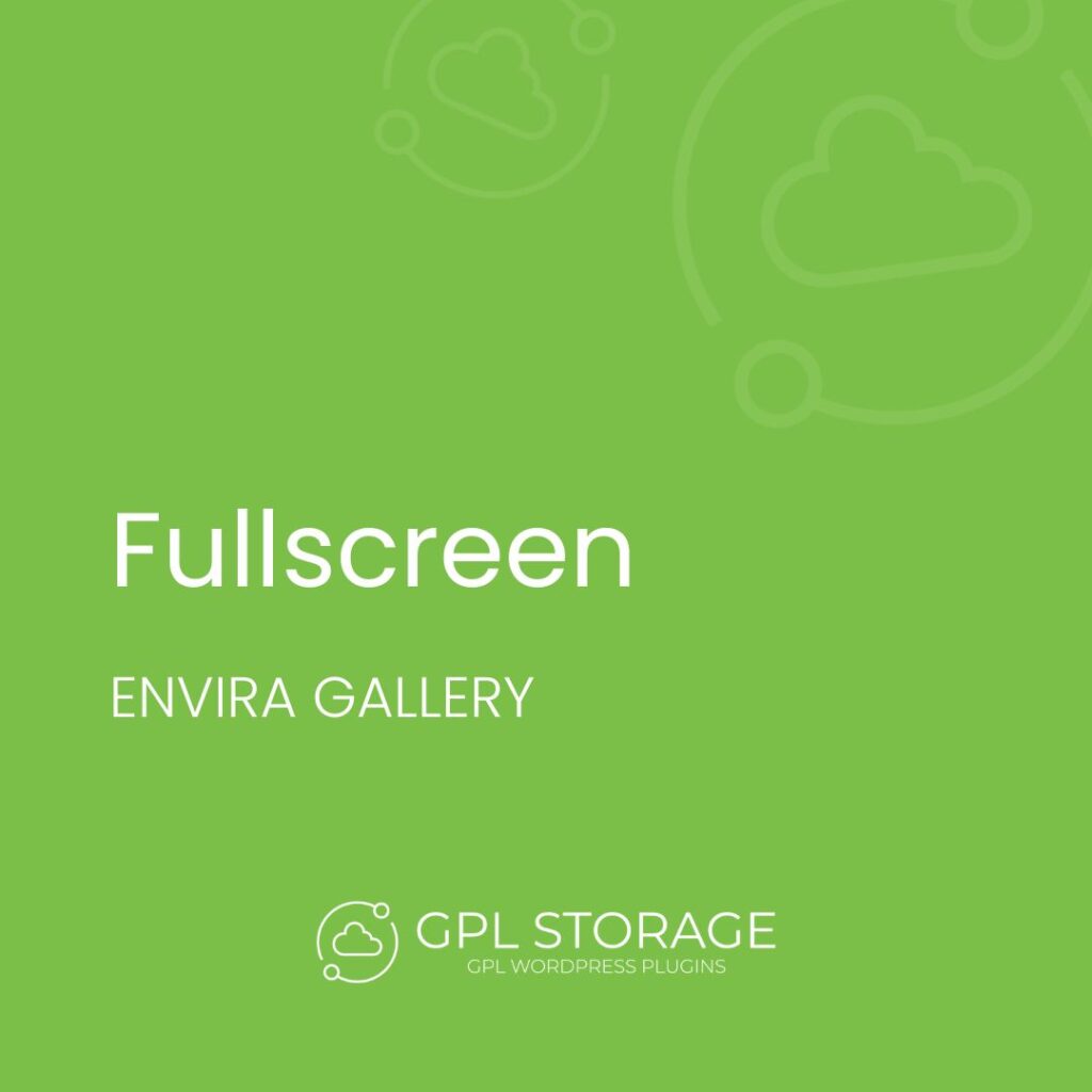 Fullscreen- ENVIRA GALLERY GPL Download