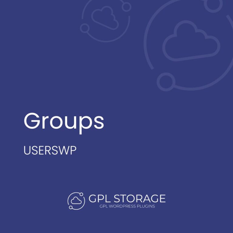 UsersWP Groups