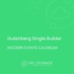 Gutenberg Single Builder for MEC