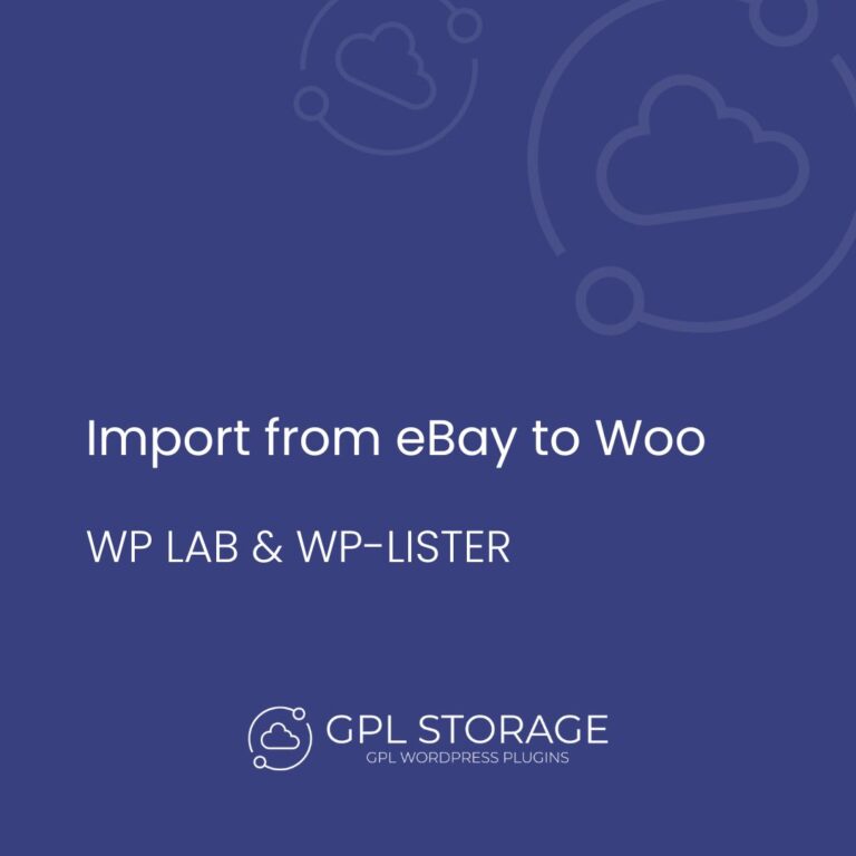 Import from eBay to WooCommerce