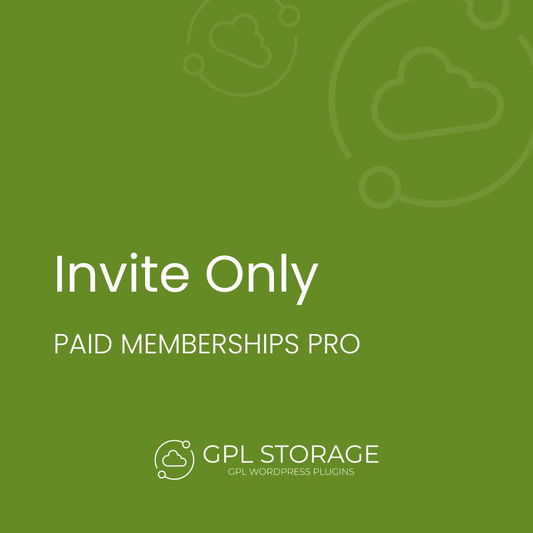 Invite Only-PAID MEMBERSHIPS PRO GPL Download