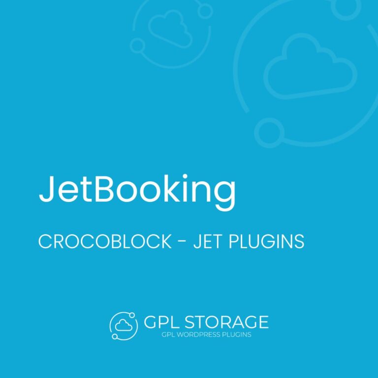 Jet Booking For Elementor