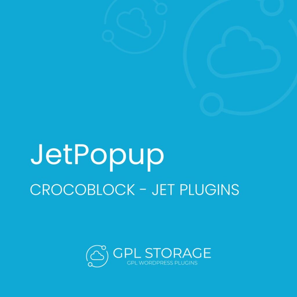 Jetpopup-CROCOBLOCK - JET PLUGINS GPL Download