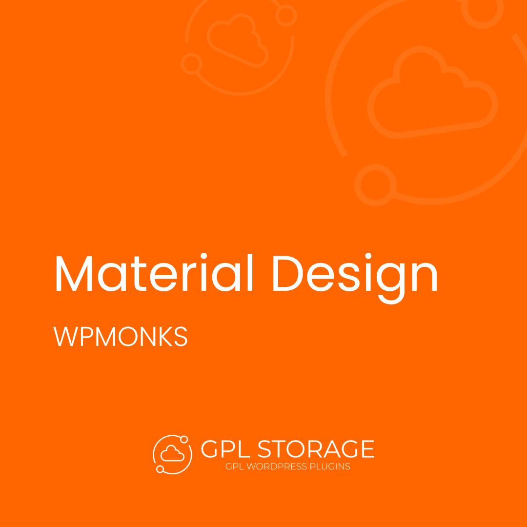 Material Design-WPMONKS GPL Download