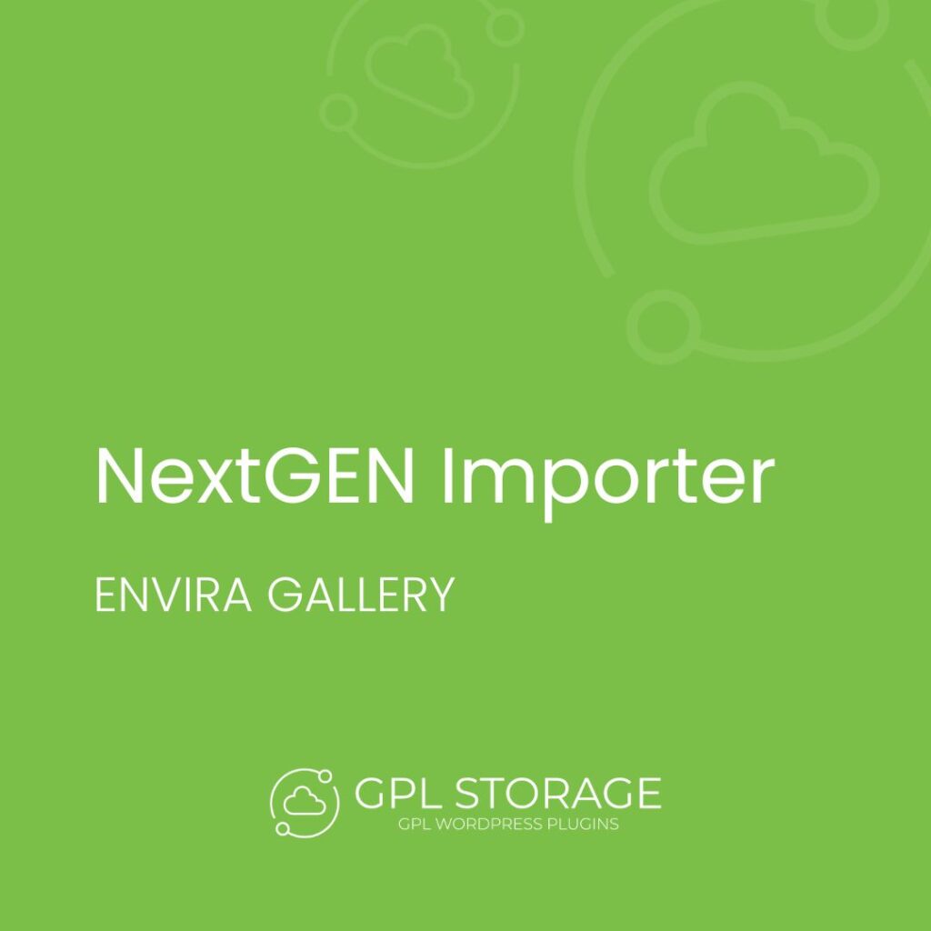 Nextgen Importer- ENVIRA GALLERY GPL Download