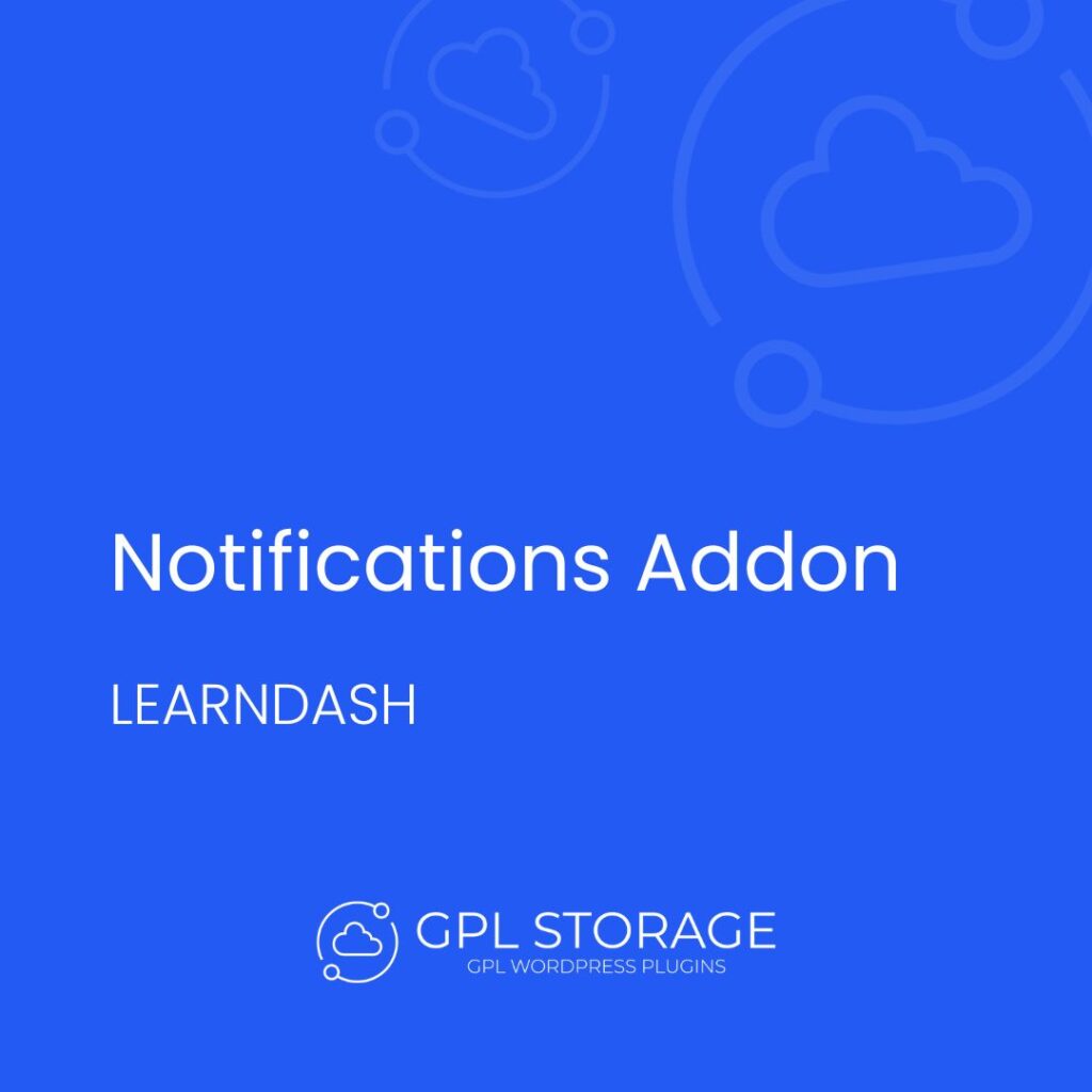 Notifications Addon-LEARNDASH GPL Download