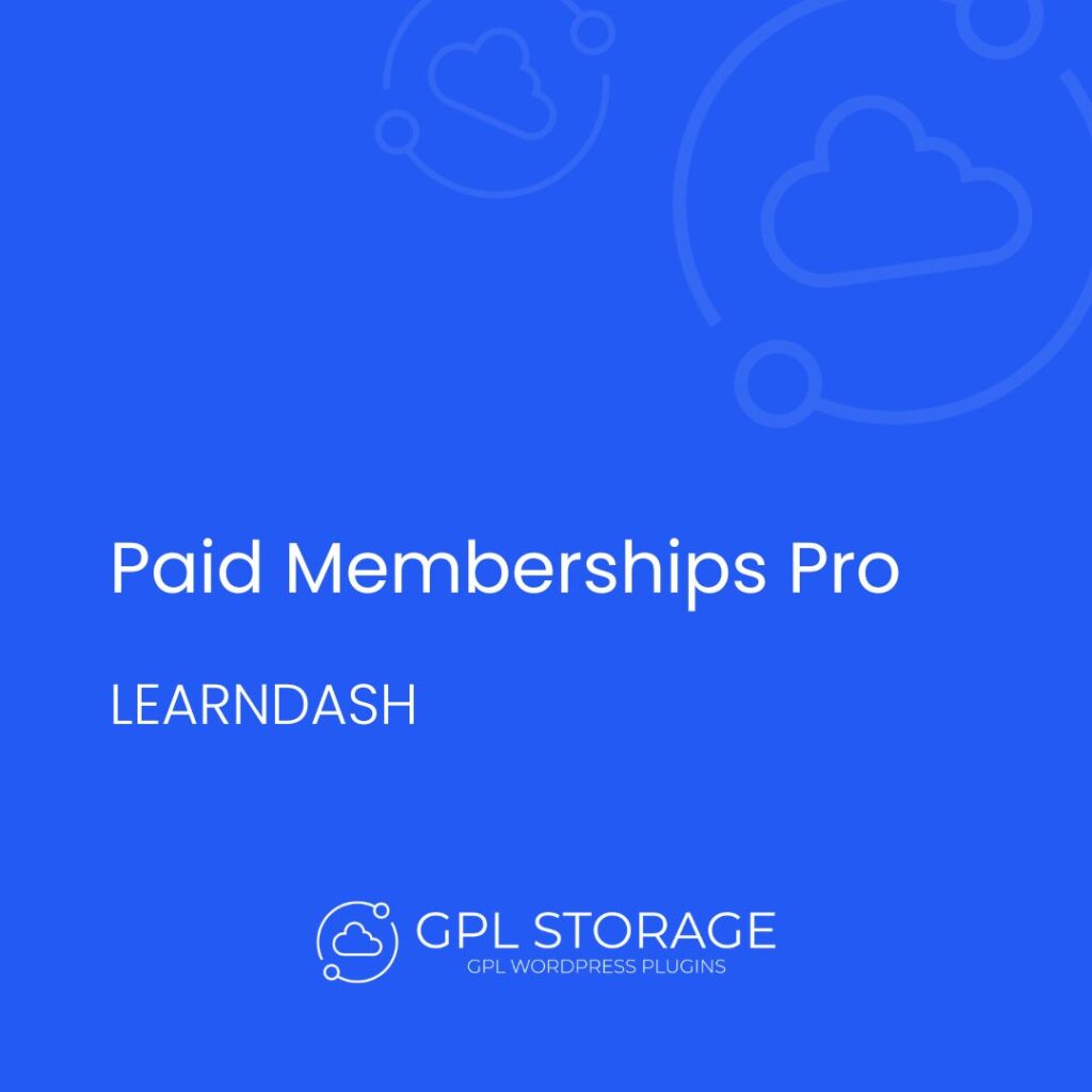 Paid Memberships Pro-LEARNDASH GPL Download