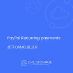 JetFormBuilder PayPal Recurring payments