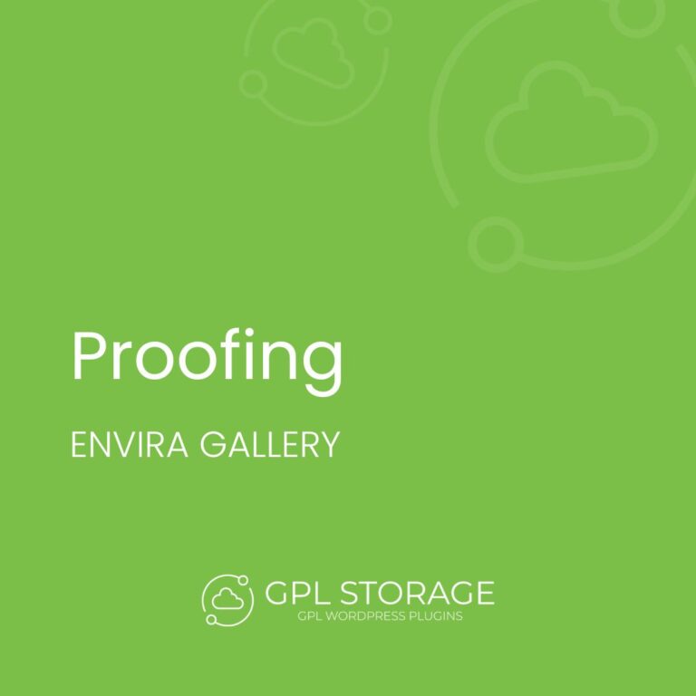 Envira Gallery - Proofing Addon