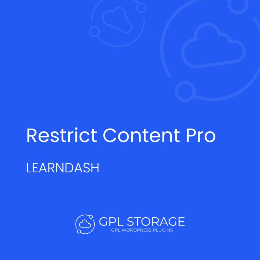 Restrict Content Pro-LEARNDASH GPL Download