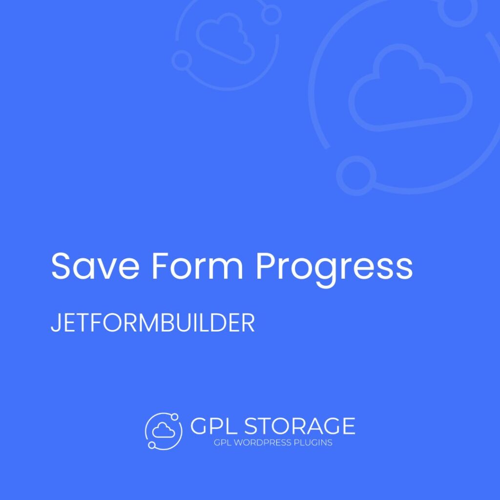 Save Form Progress-JETFORMBUILDER GPL Download