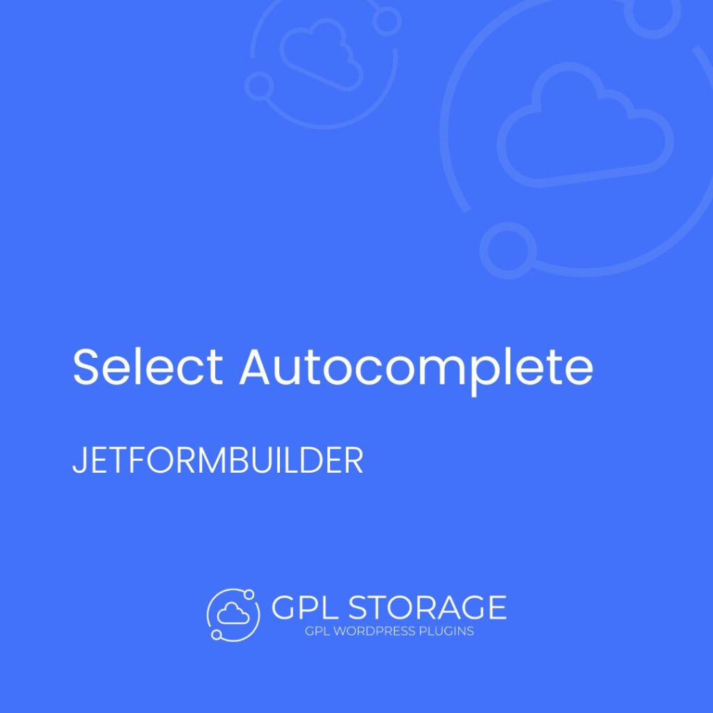 Select Autocomplete-JETFORMBUILDER GPL Download