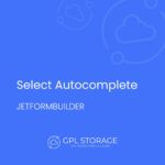 JetFormBuilder Select Autocomplete