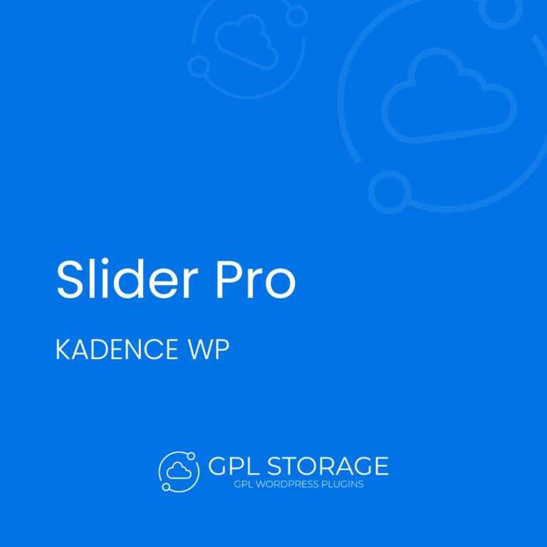 Kadence Slider Pro