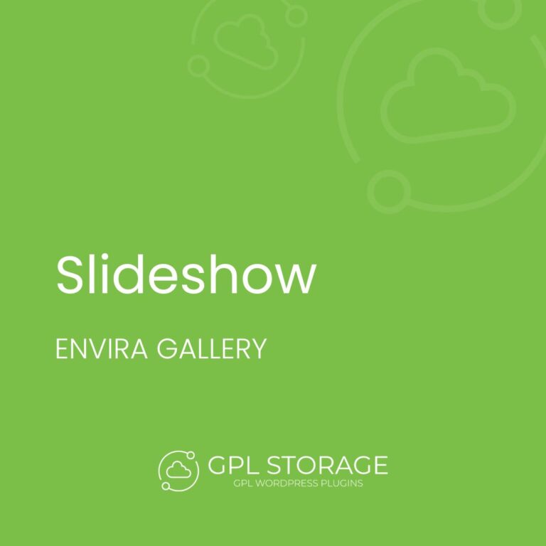 Envira Gallery - Slideshow Addon