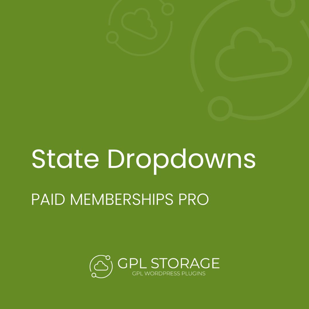 State Dropdowns-PAID MEMBERSHIPS PRO GPL Download