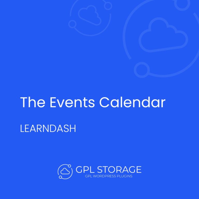 LearnDash LMS The Events Calendar Integration