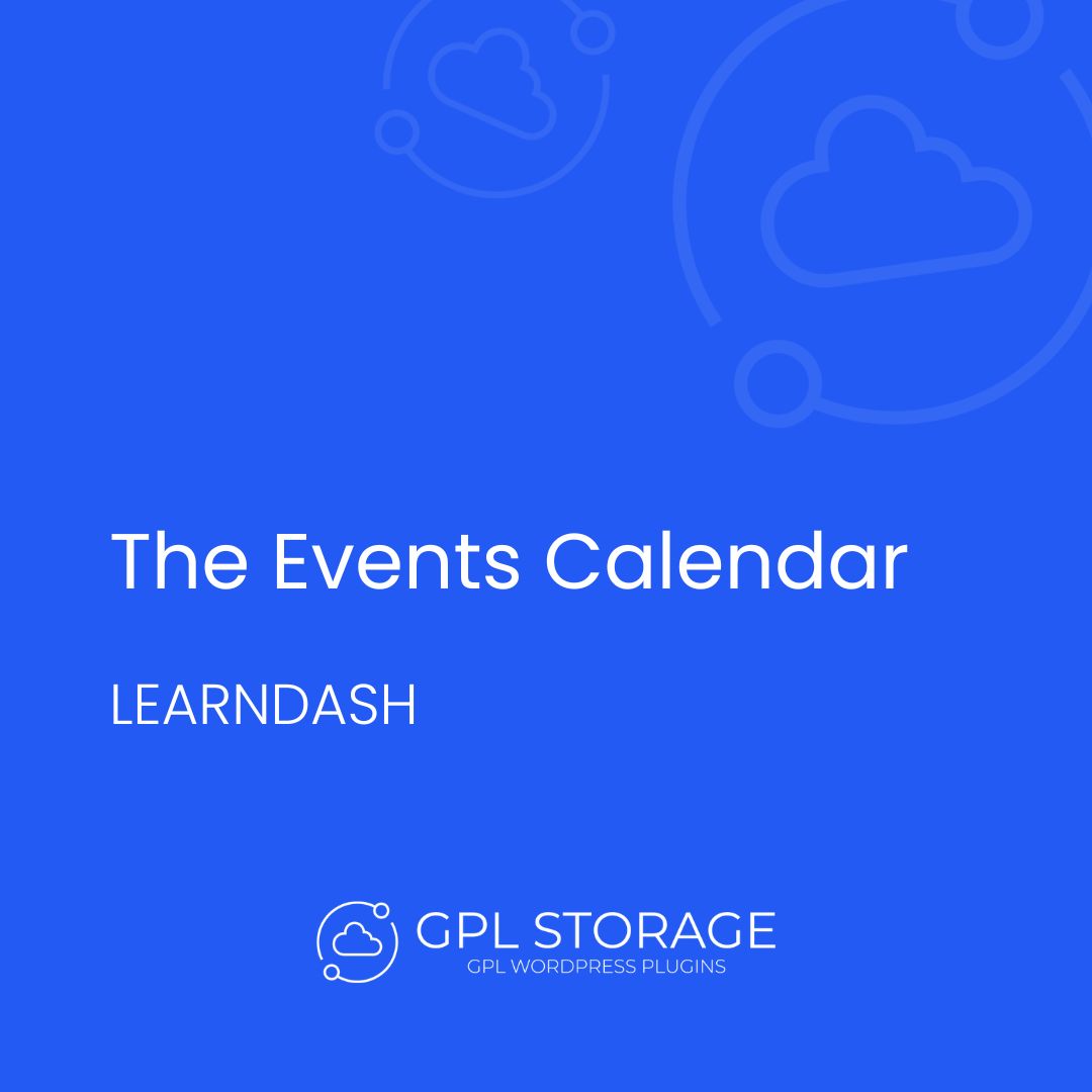 The Events Calendar-LEARNDASH GPL Download