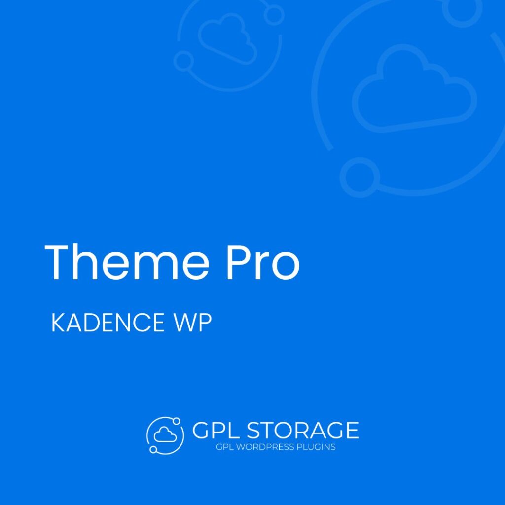 Theme Pro-KADENCE WP GPL Download