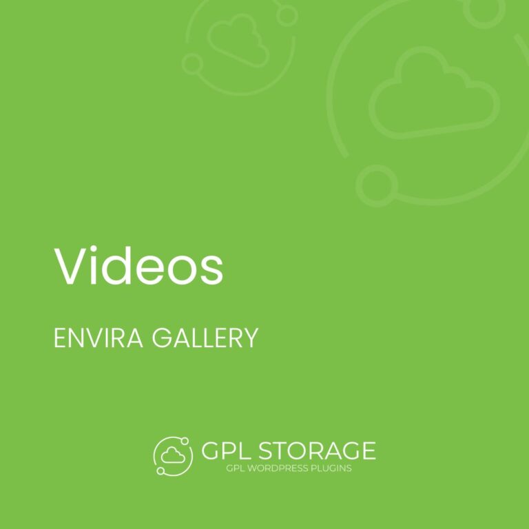 Envira Gallery - Videos Addon