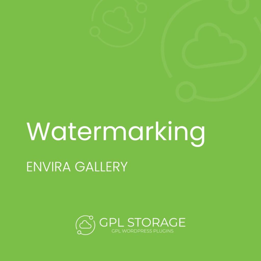 Watermarking- ENVIRA GALLERY GPL Download