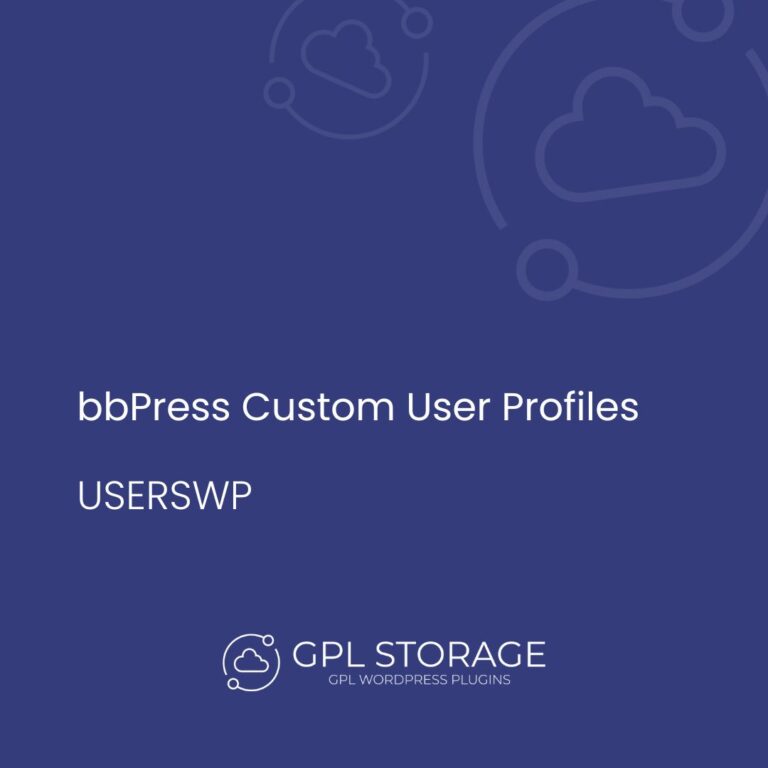 UsersWP bbPress Custom User Profiles