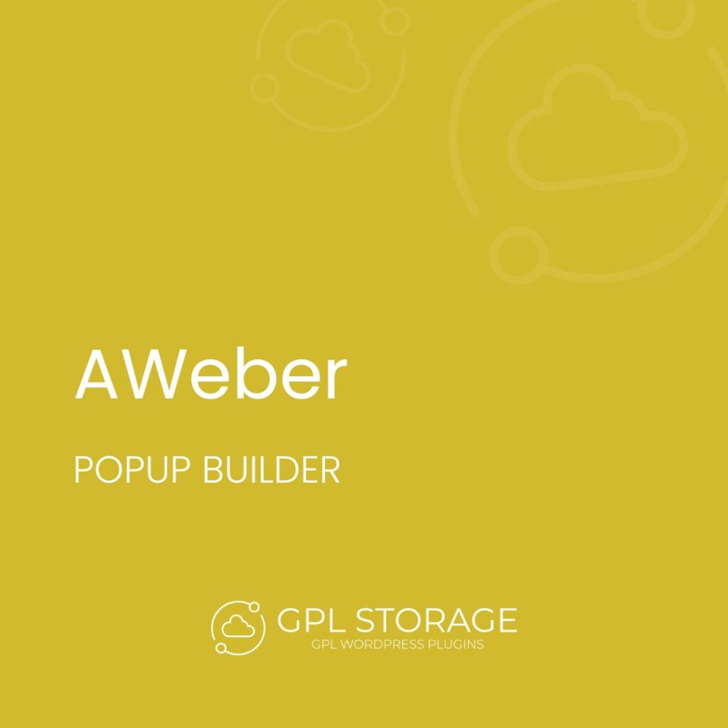 Aweber-POPUP BUILDER GPL Download