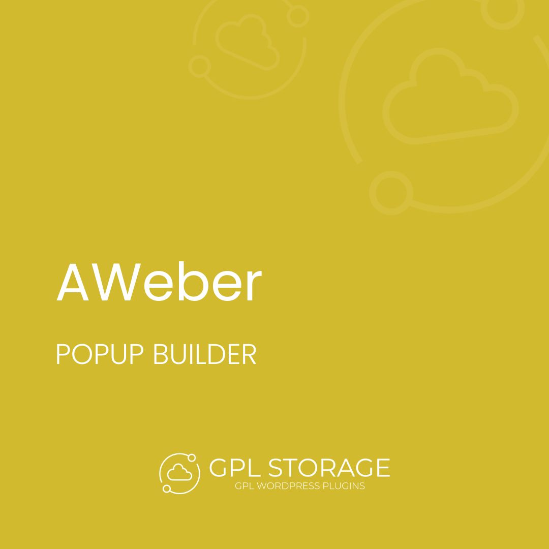 Aweber-POPUP BUILDER GPL Download