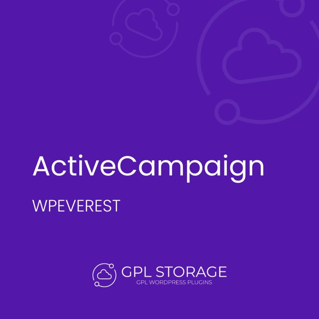 Activecampaign-WPEVEREST GPL Download