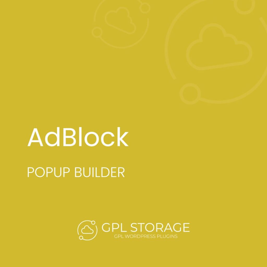 Adblock-POPUP BUILDER GPL Download