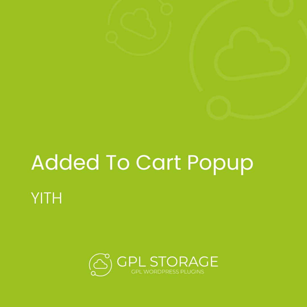 Added To Cart Popup-YITH GPL Download