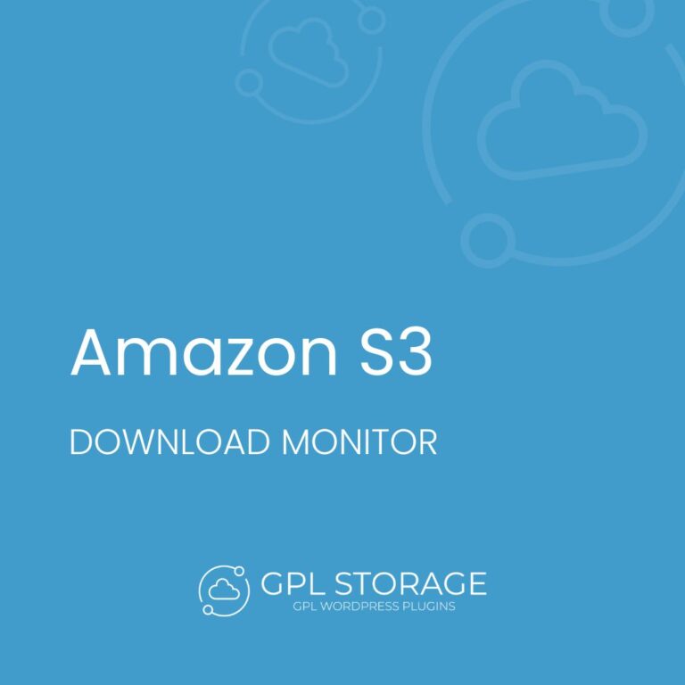 Download Monitor Amazon S3