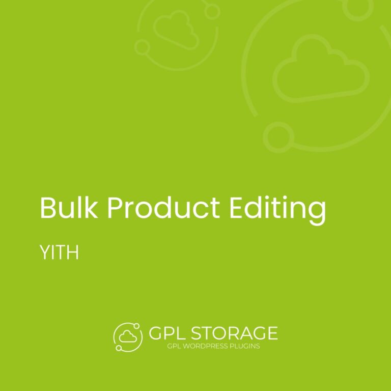 YITH WooCommerce Bulk Product Editing