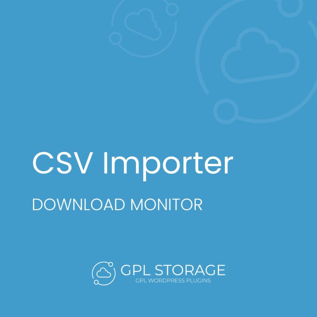 Csv Importer-DOWNLOAD MONITOR GPL Download