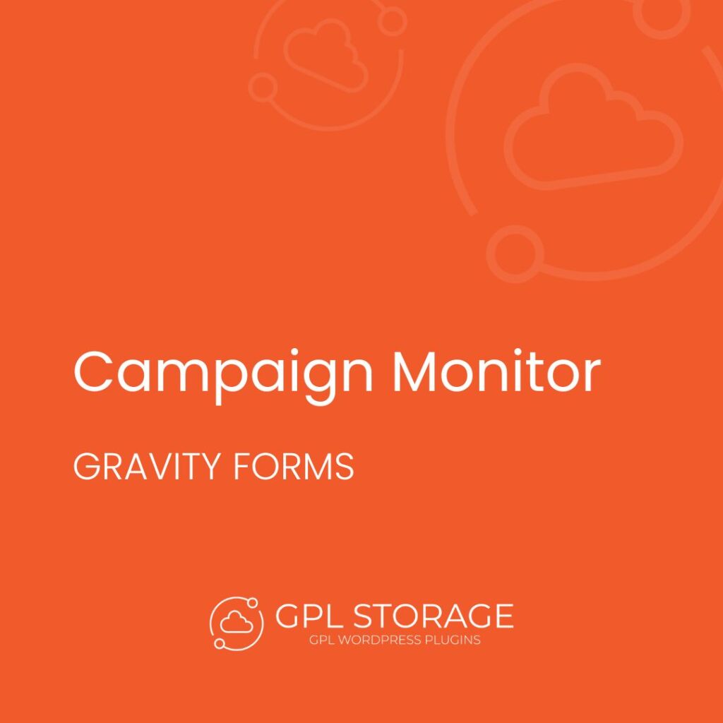 Campaign Monitor-GRAVITY FORMS GPL Download