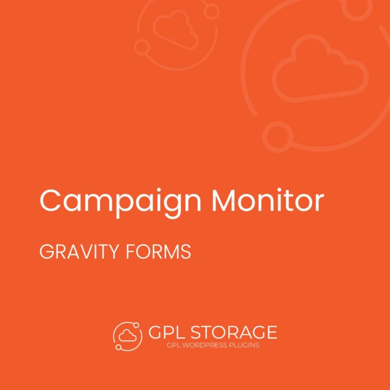 Gravity Forms Campaign Monitor