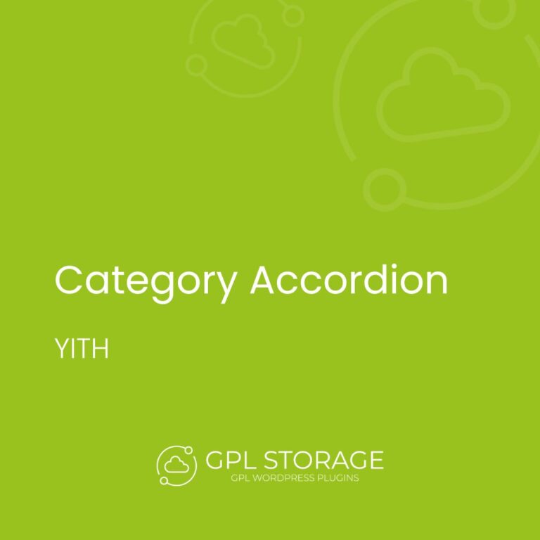 YITH WooCommerce Category Accordion